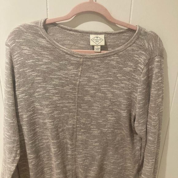 St John’s Bay Women’s Long Sleeve Jersey Knit Lightweight Sweater Top Size Large - Picture 3 of 5